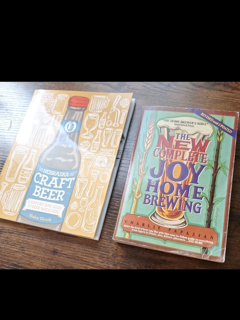 Charlie Papazian Complete Joy of Home Brewing Autographed Nebraska Craft Beer